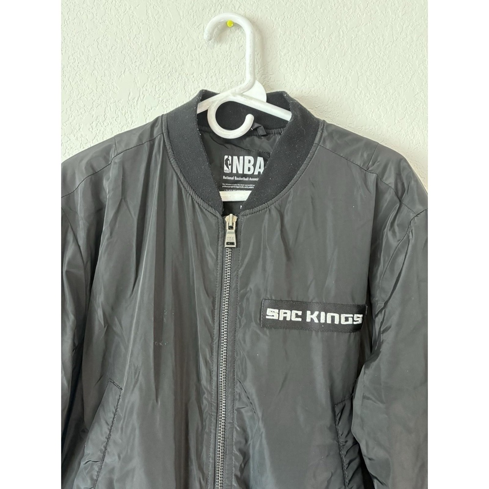 RARE NBA Kings Pacific Division Black Jacket - Limited Edition Arc Logo - Size M - Picture 2 of 12